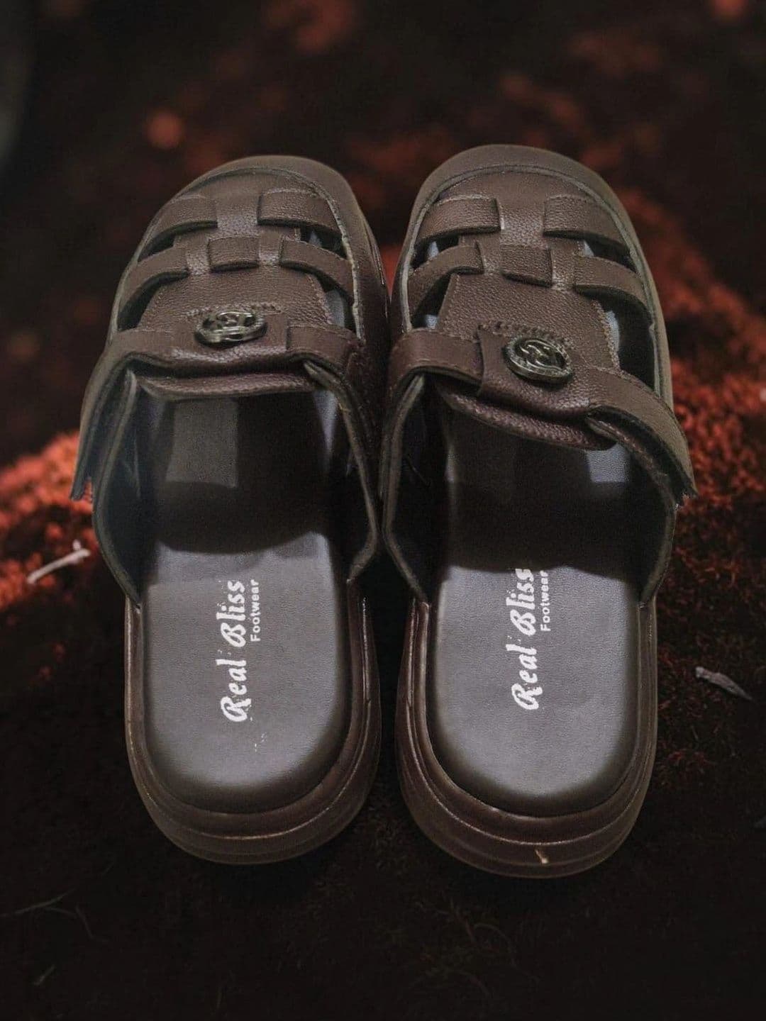 REAL BLISS FOOTWEAR Men Shoe-Style Sandals - view 1