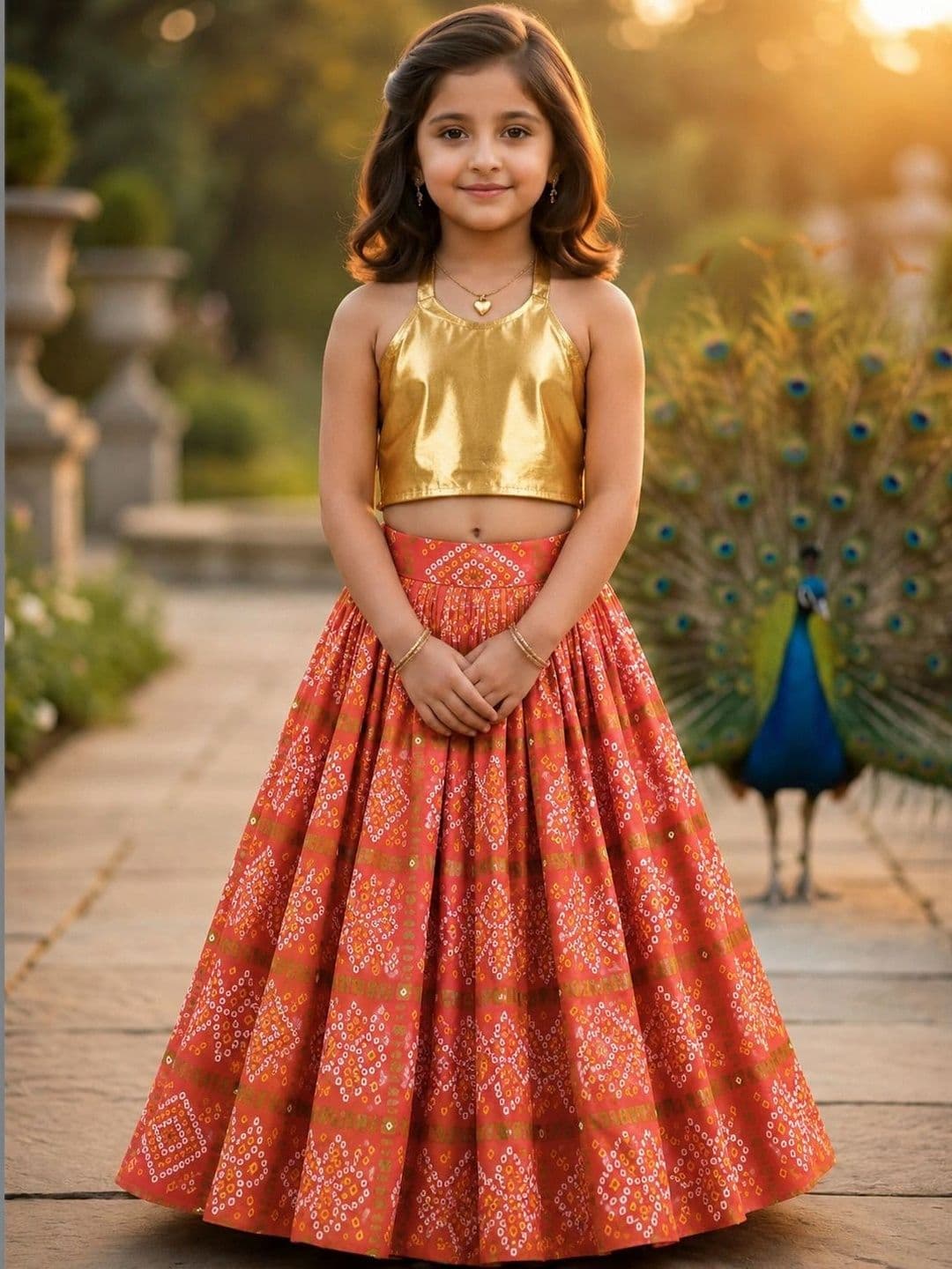 KALINI Girls Ready to Wear Lehenga & - view 1
