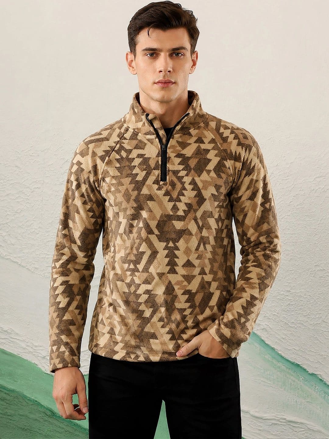 GLITO Men Printed Sweatshirt - view 1