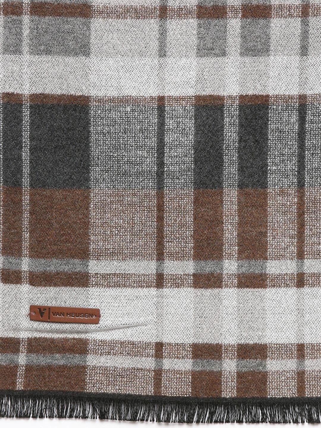 Van Heusen Men Checked Acrylic Mufflers - view 1