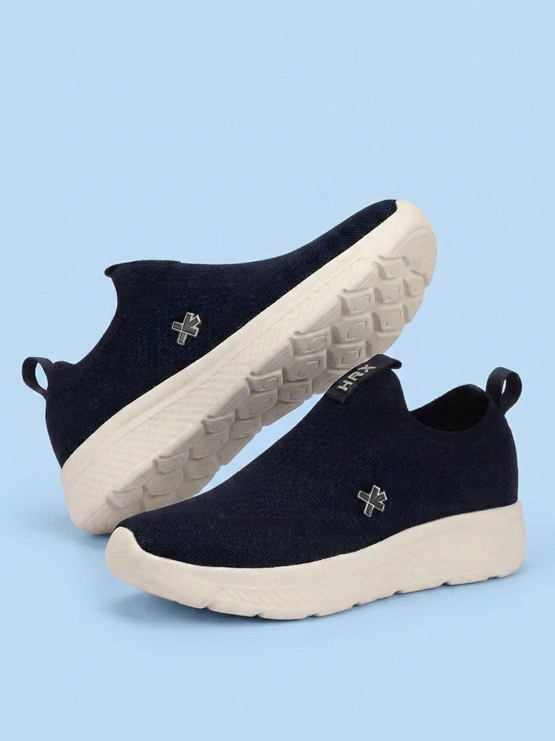 HRX by Hrithik Roshan Men Woven Design Slip-On Sneakers - view 1
