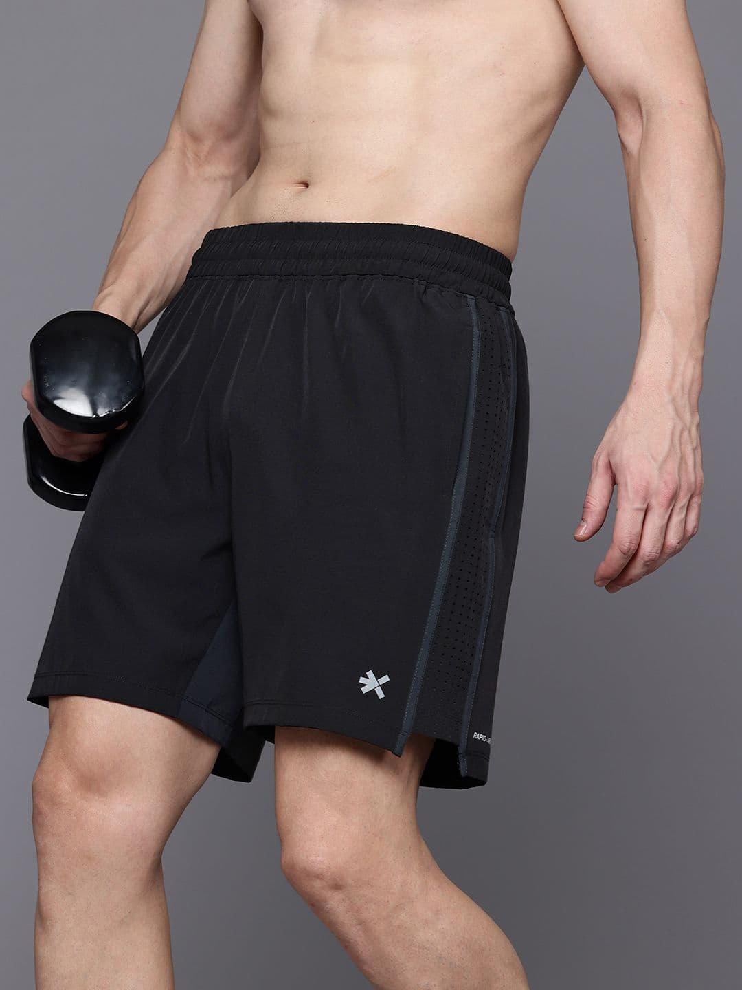 HRX by Hrithik Roshan Men Solid Sports Shorts - view 1