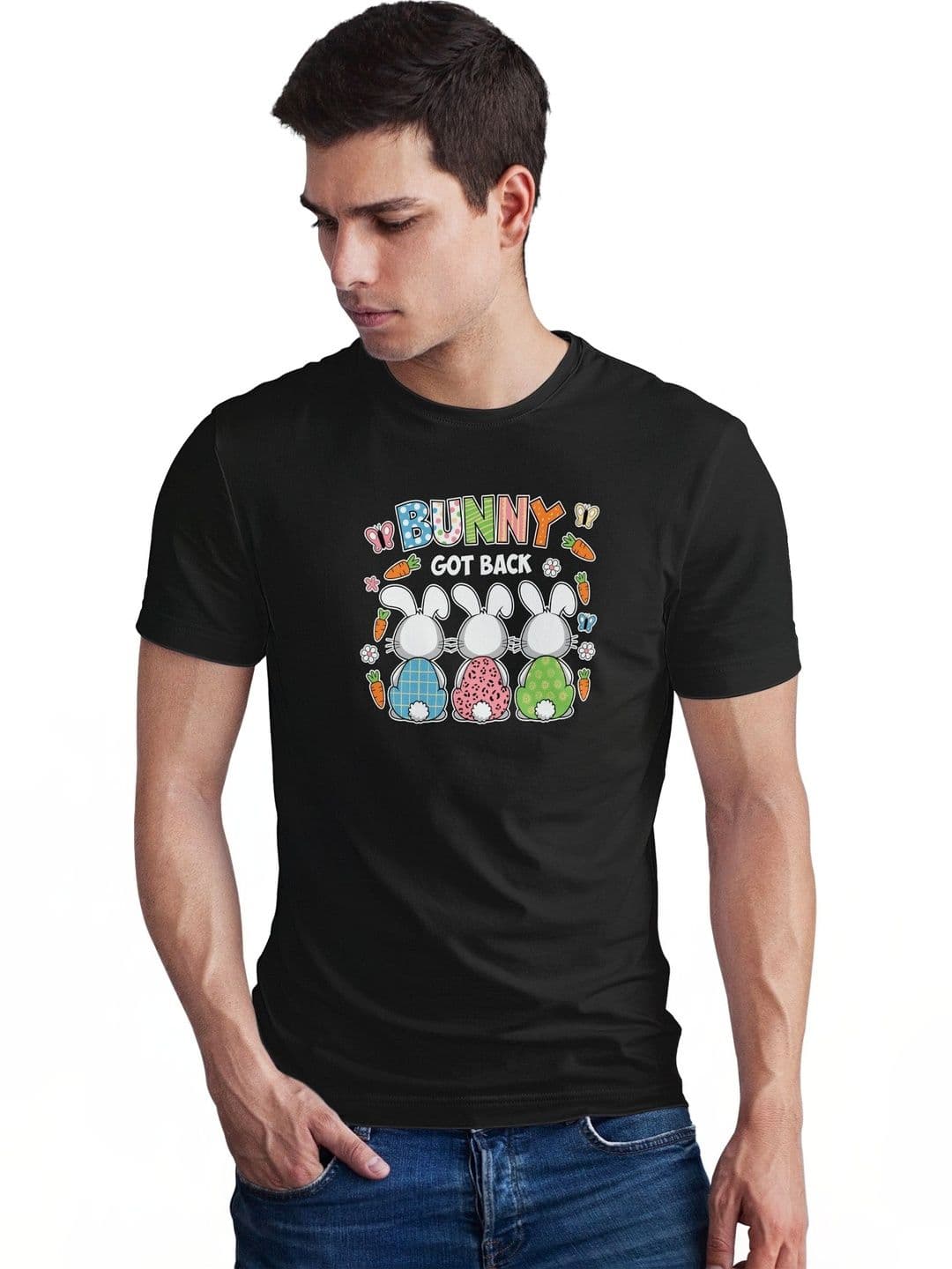 Seekbuylove Men Typography Printed Bio Finish T-shirt - view 1