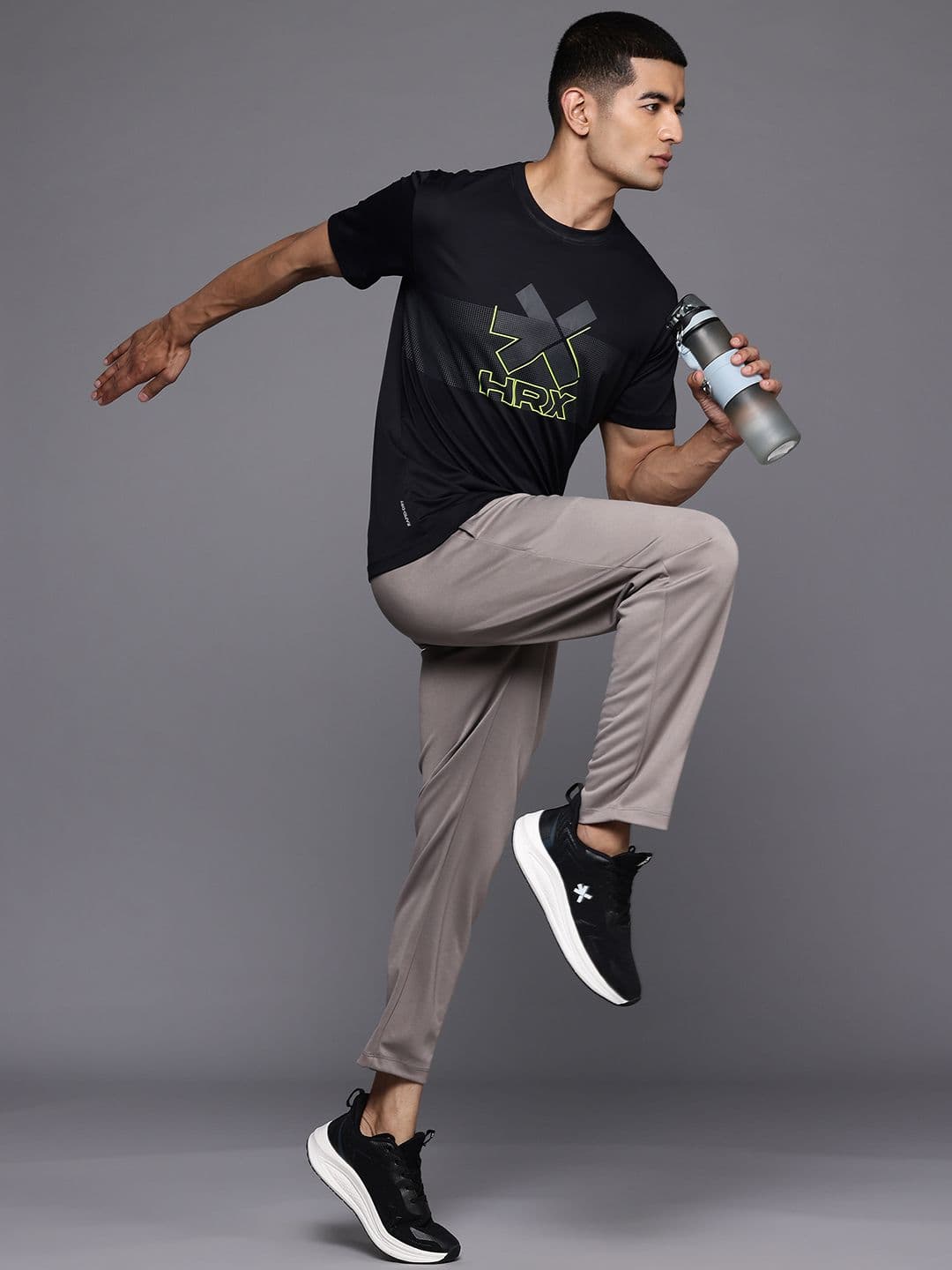 HRX by Hrithik Roshan Men Rapid-Dry Running Track Pants - view 1