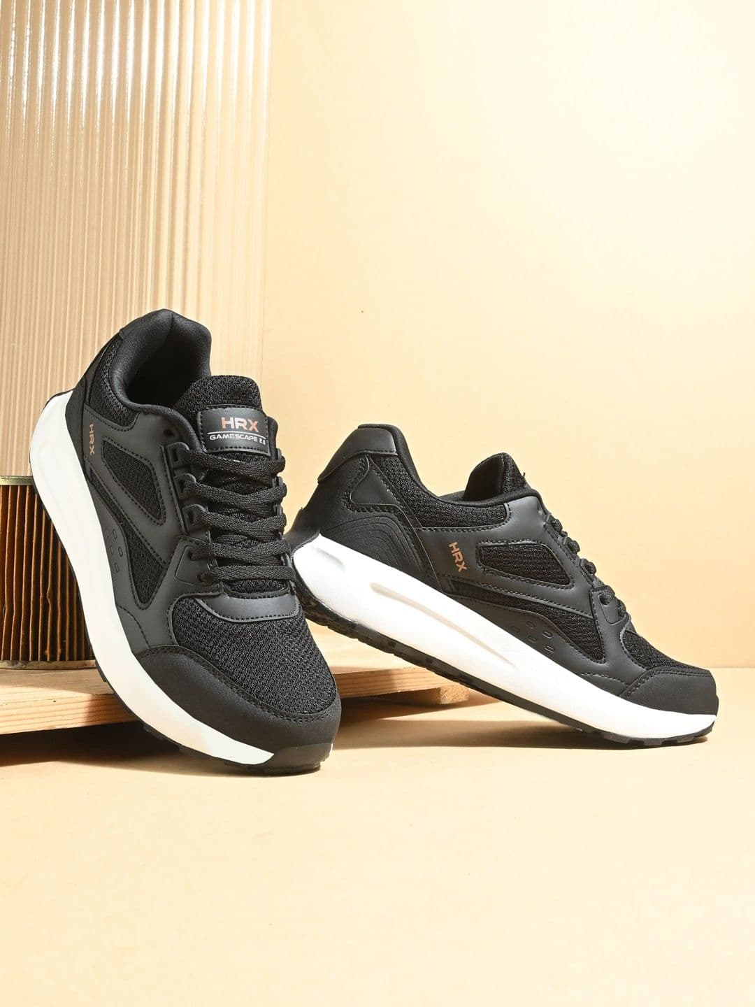 HRX by Hrithik Roshan Men Lace-Ups Running Non-Marking Shoes - view 1