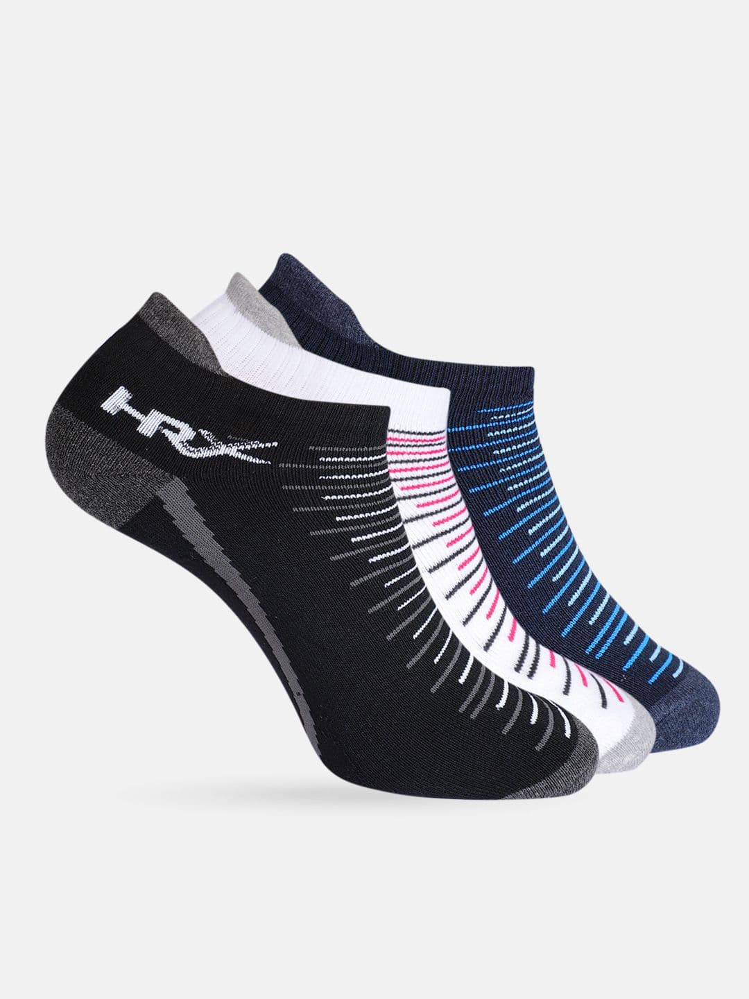 HRX by Hrithik Roshan Men Pack of 3 Ankle Length Socks - view 1