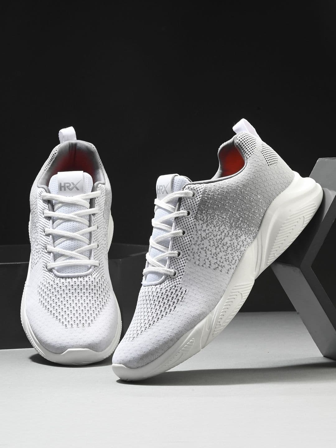HRX by Hrithik Roshan Men Mesh Memory Foam Running Lace-Up Non-Marking Shoes - view 1