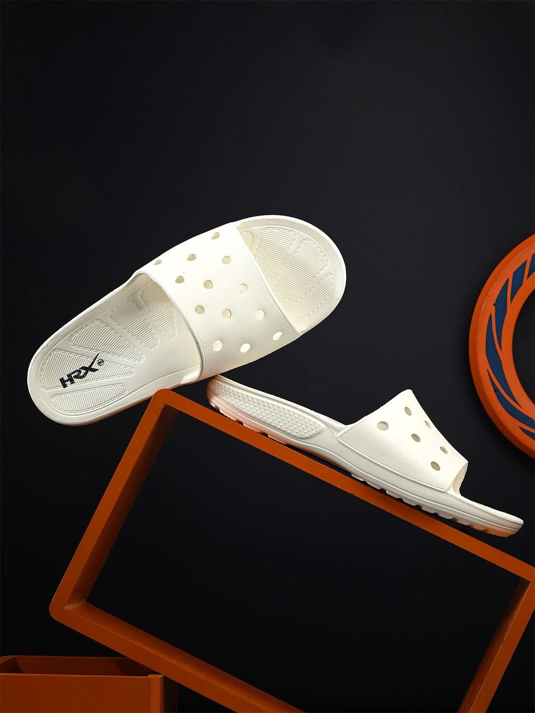 HRX by Hrithik Roshan Men Self Design Slip-On Flip Flops - view 1