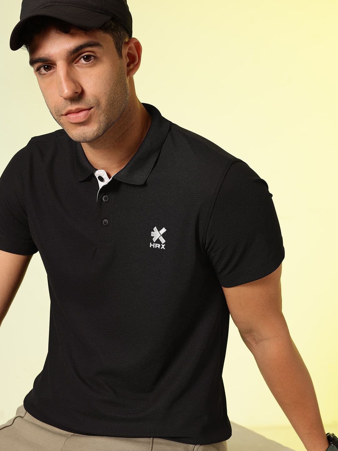 HRX by Hrithik Roshan Polo Collar T-shirt - view 1