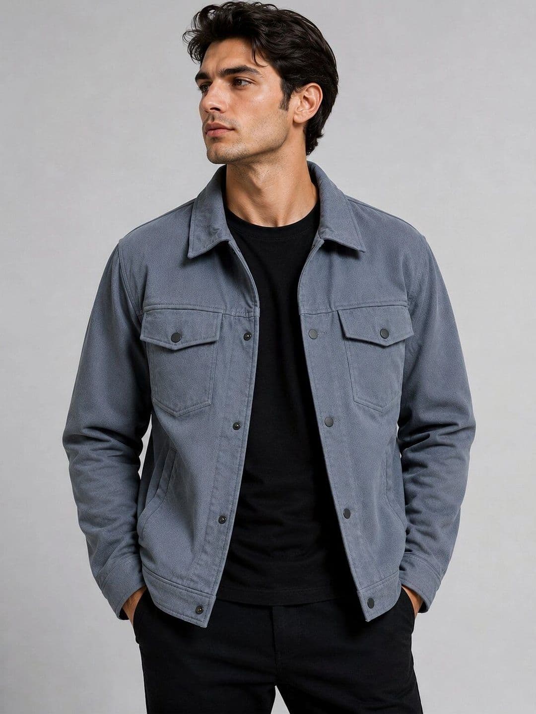 INVICTUS Men Outdoor Denim Jacket - view 1