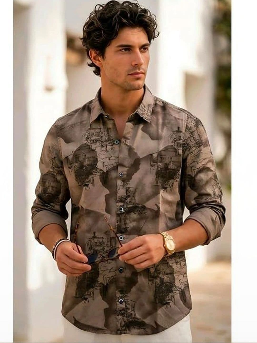 HAVELTON Men Printed Casual Shirt - view 1