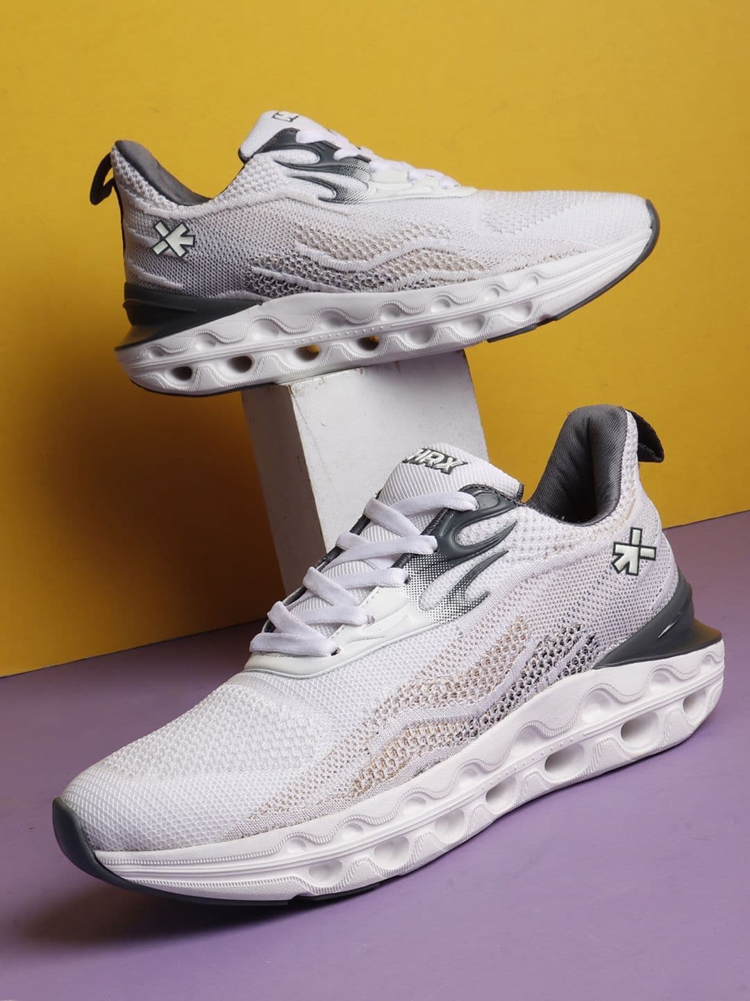 HRX by Hrithik Roshan Men Textile Running Shoes - view 1