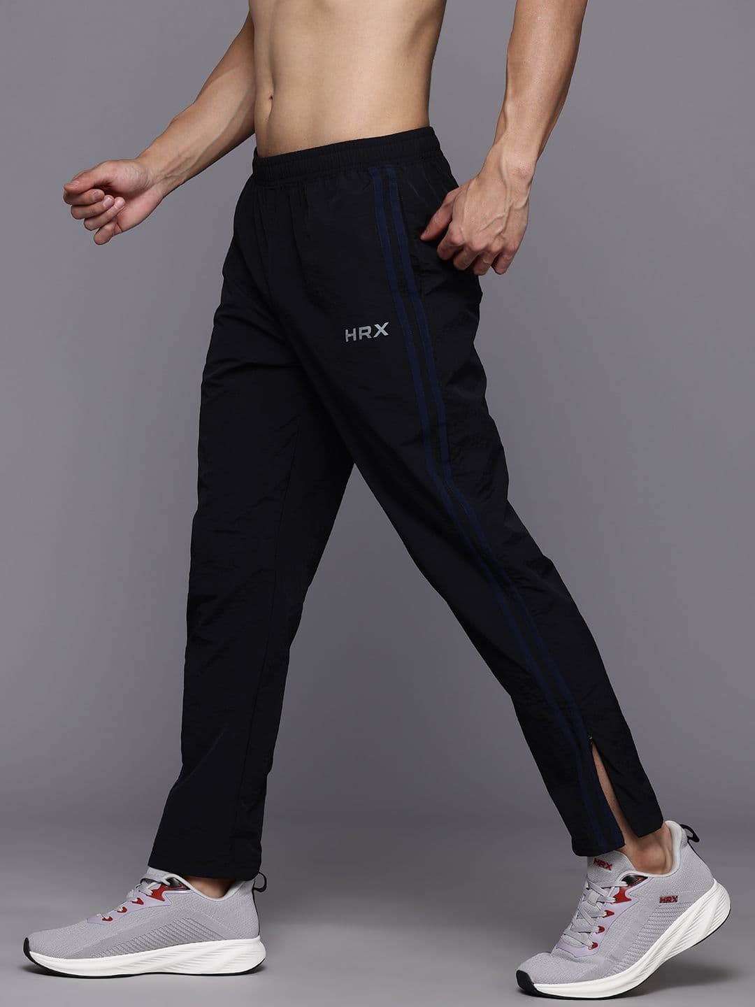 HRX by Hrithik Roshan Men Rapid-Dry Running Track Pants - view 1