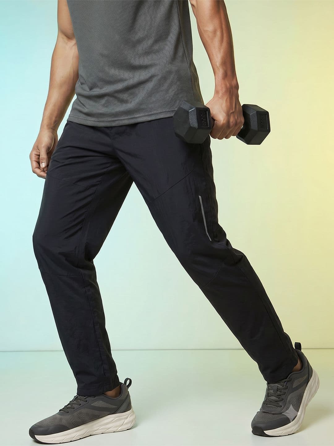 HRX by Hrithik Roshan Men Brand Logo Training Track Pants - view 1