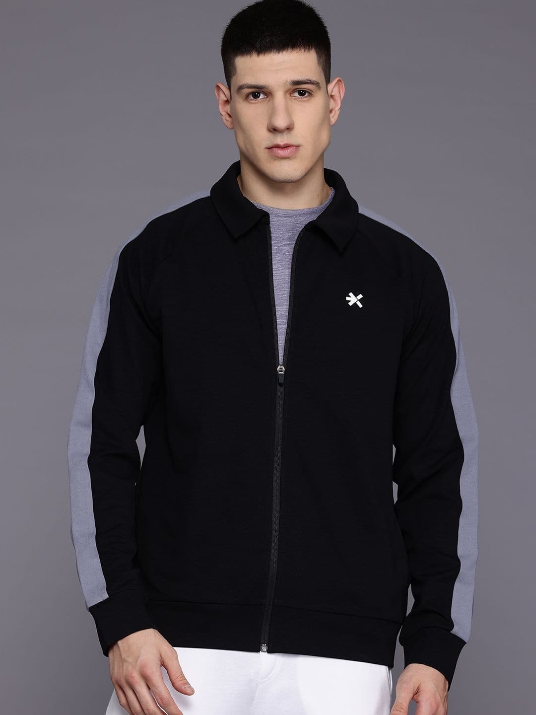 HRX by Hrithik Roshan Men Colourblocked Training Sporty Jacket - view 1