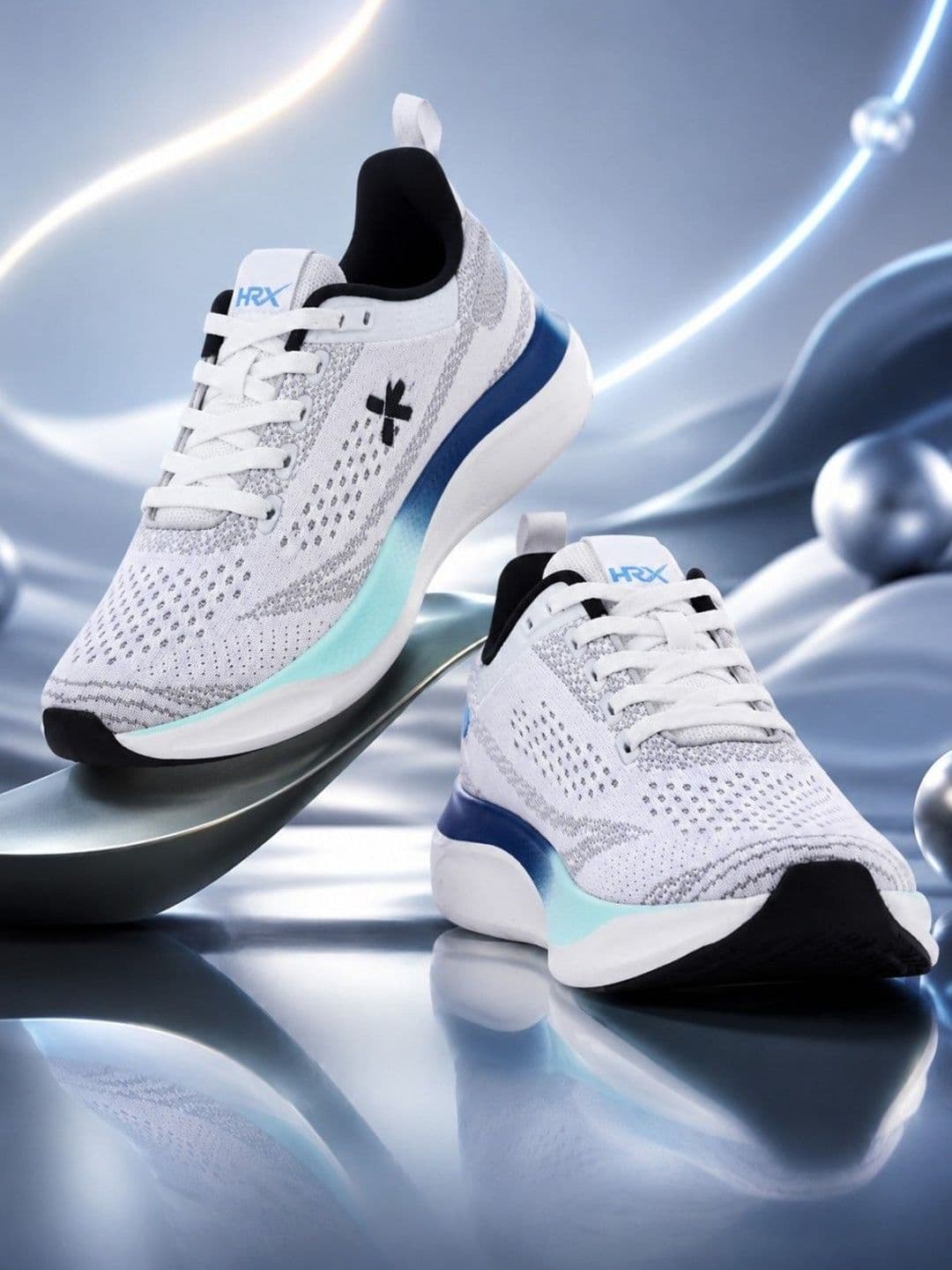 HRX by Hrithik Roshan Men Mesh Running Non-Marking Shoes - view 1