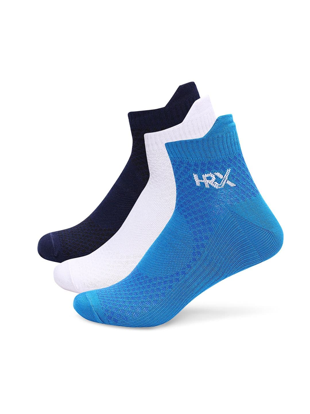 HRX by Hrithik Roshan Pack Of 3 Above Ankle-Length Socks - view 1
