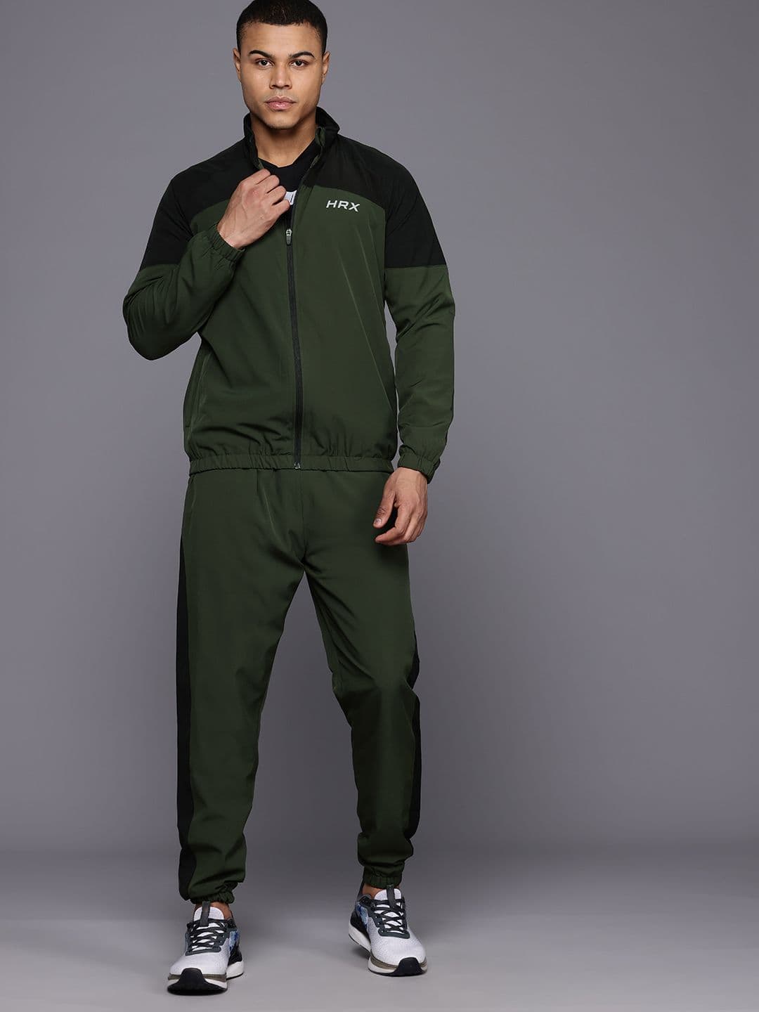 HRX by Hrithik Roshan Men Rapid-Dry Running Tracksuit - view 1