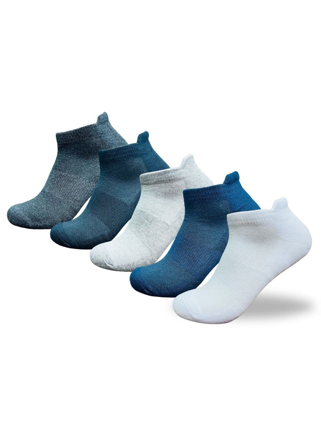 HRX by Hrithik Roshan Unisex Pack of 5 Assorted Ankle Length Socks - view 1