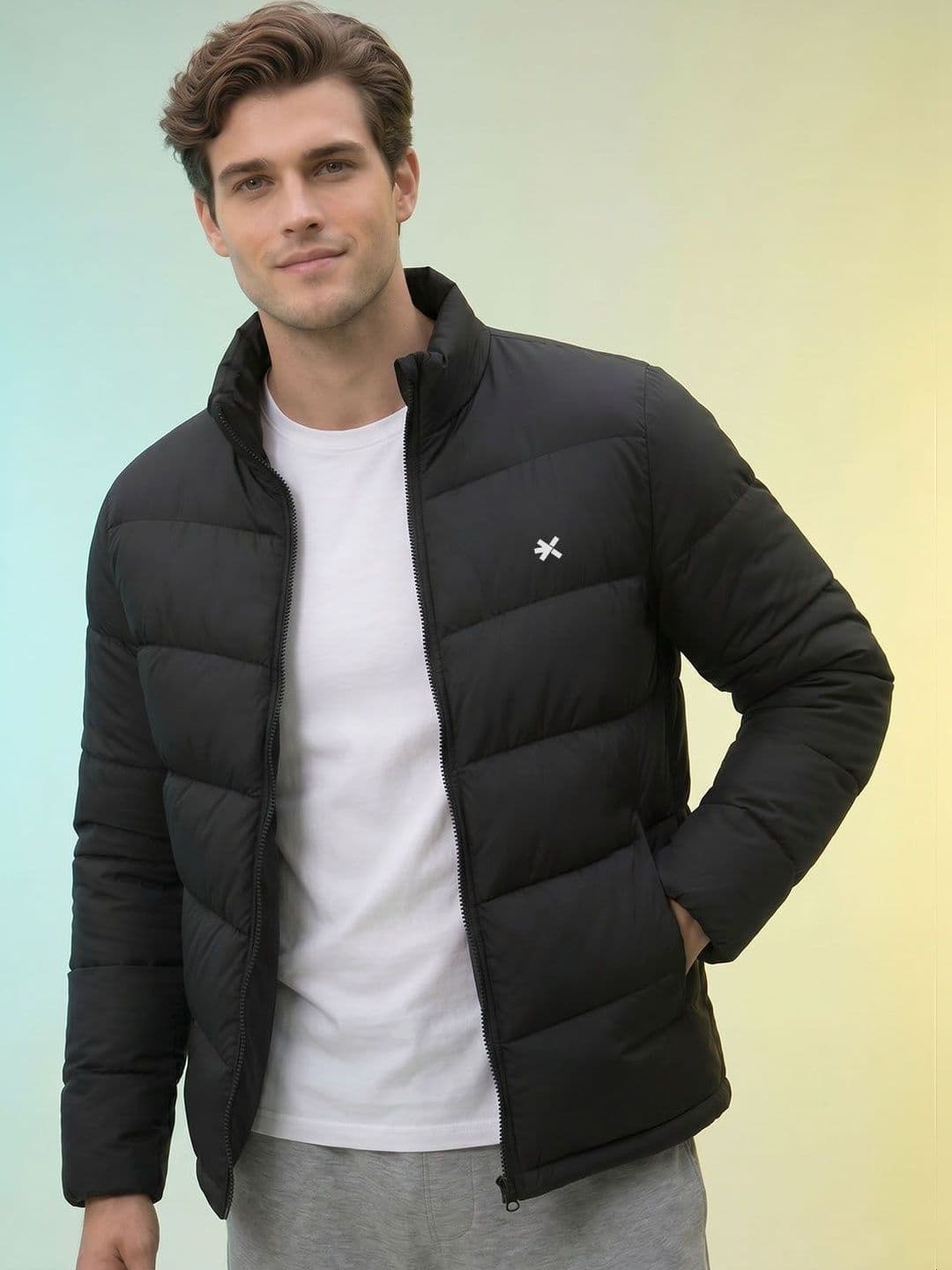 HRX by Hrithik Roshan Men Lightweight Outdoor Puffer Jacket - view 1
