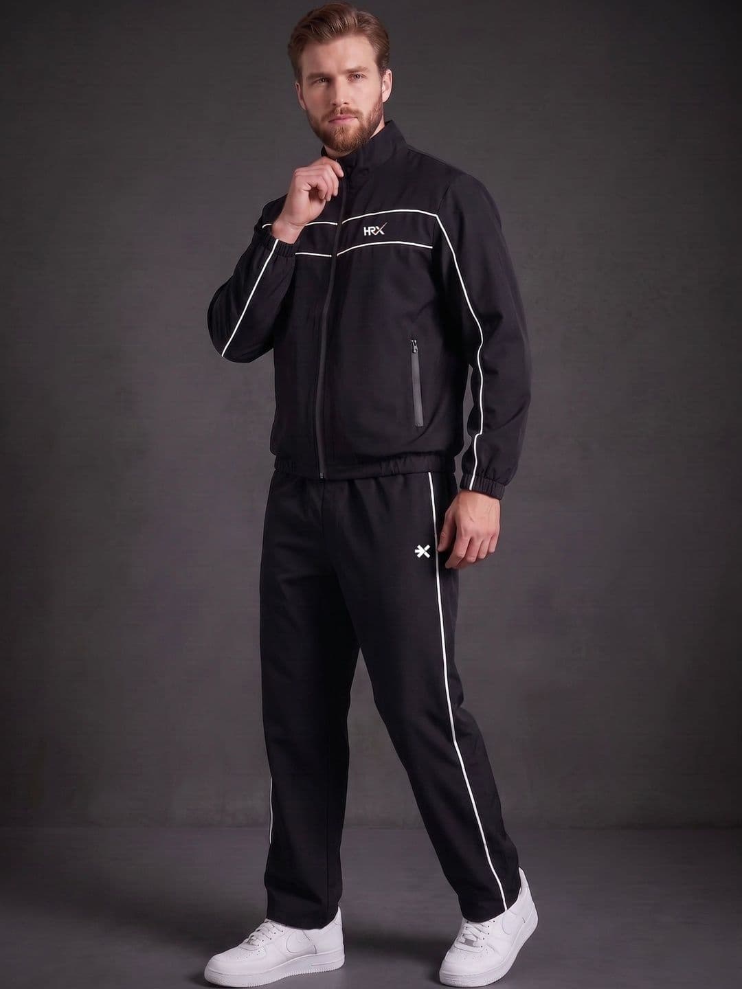 HRX by Hrithik Roshan Athleisure Brand Logo Tracksuit - view 1