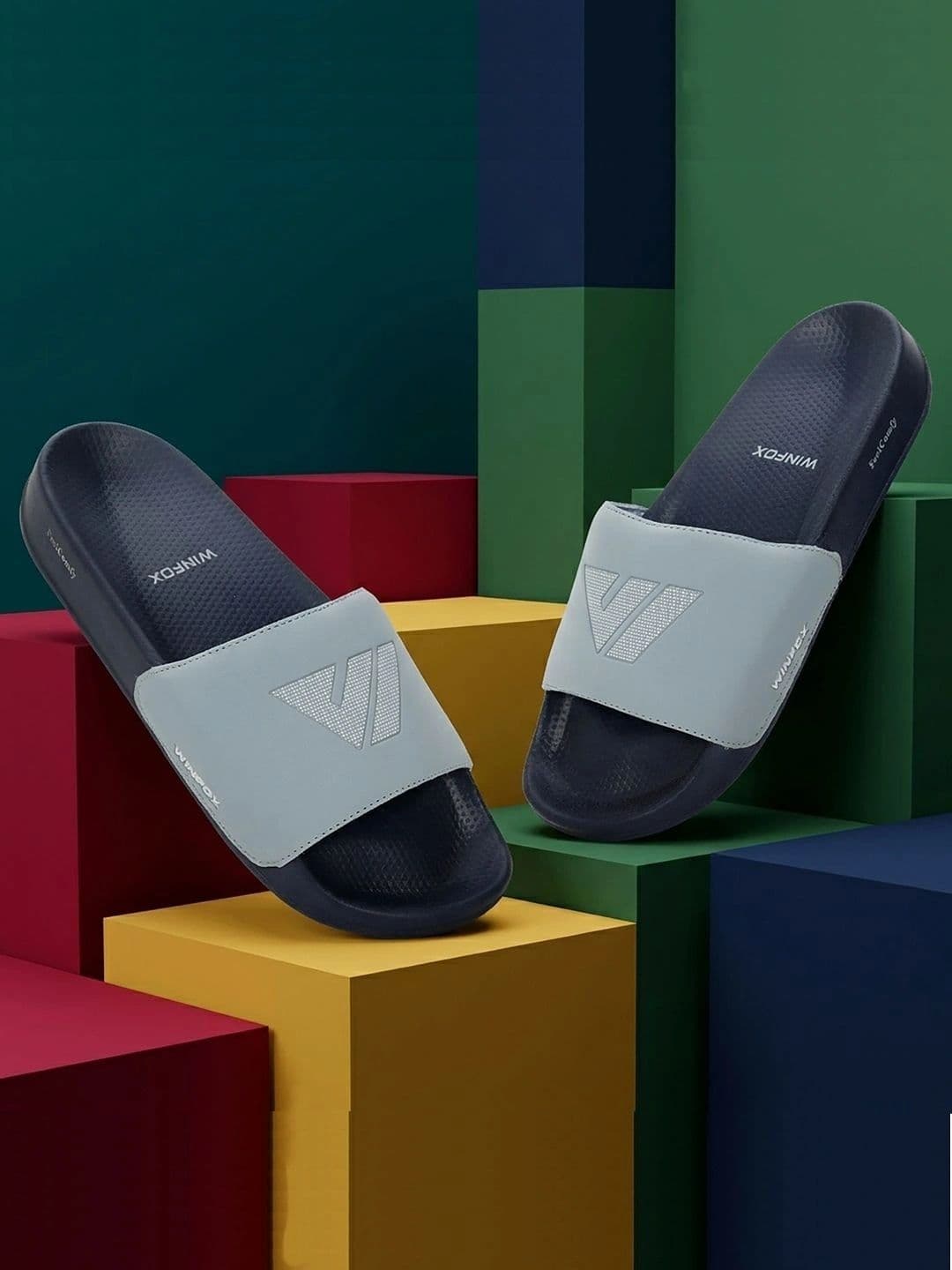 WINFOX Men Casual Sliders - view 1
