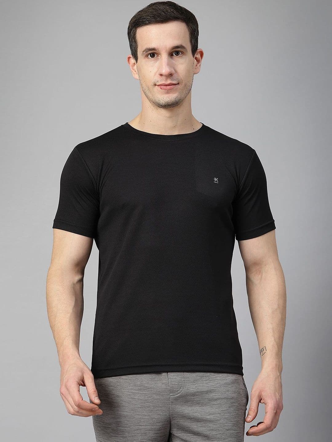 HRX by Hrithik Roshan Men Brand Logo T-shirt - view 1