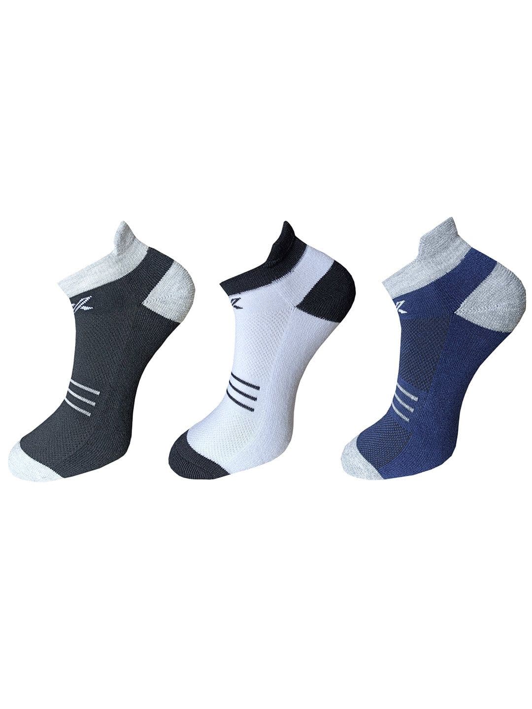 HRX by Hrithik Roshan Men Pack Of 3 Cotton Ankle-Length Socks - view 1