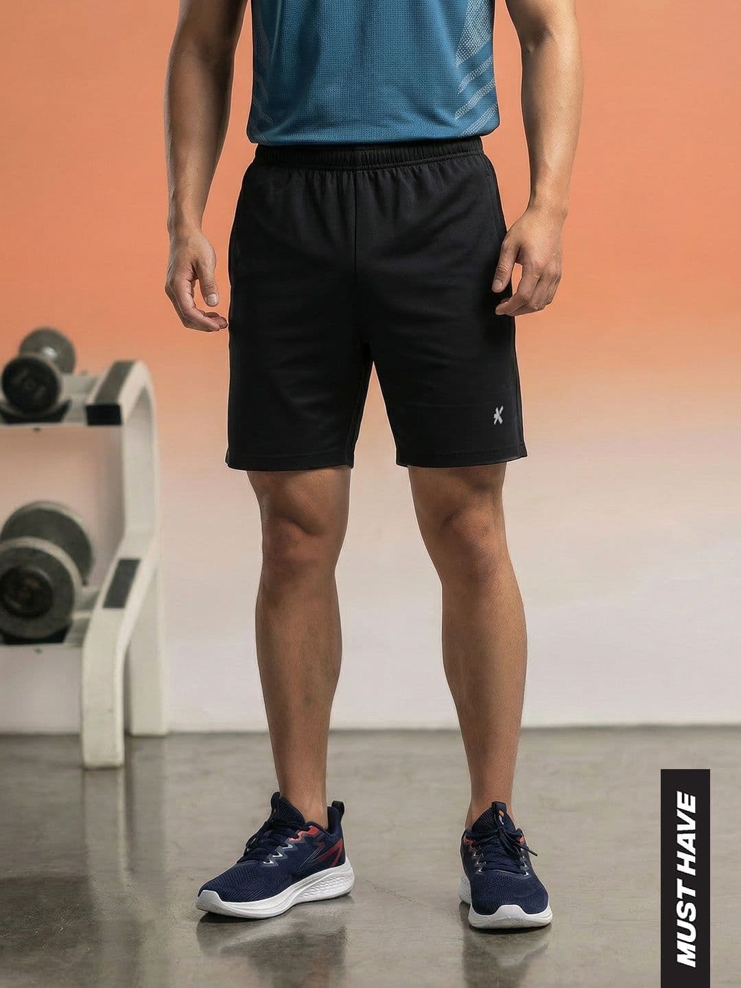HRX by Hrithik Roshan Men Rapid-Dry Training Sports Shorts - view 1