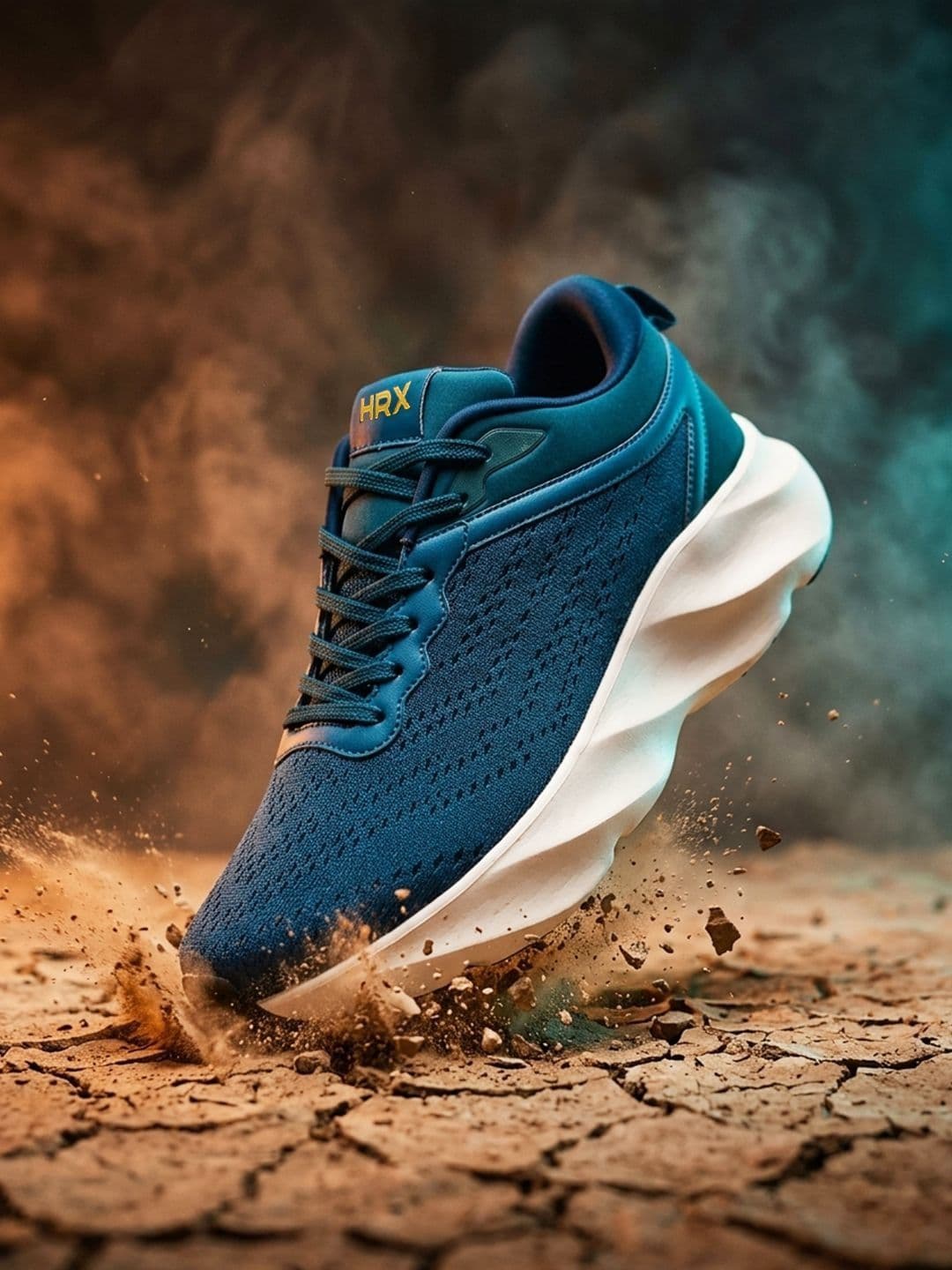 HRX by Hrithik Roshan Men Mesh Training or Gym Non-Marking Shoes - view 1