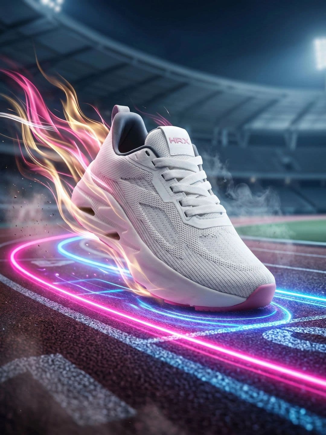 HRX by Hrithik Roshan Women Mesh Running Non-Marking Shoes - view 1