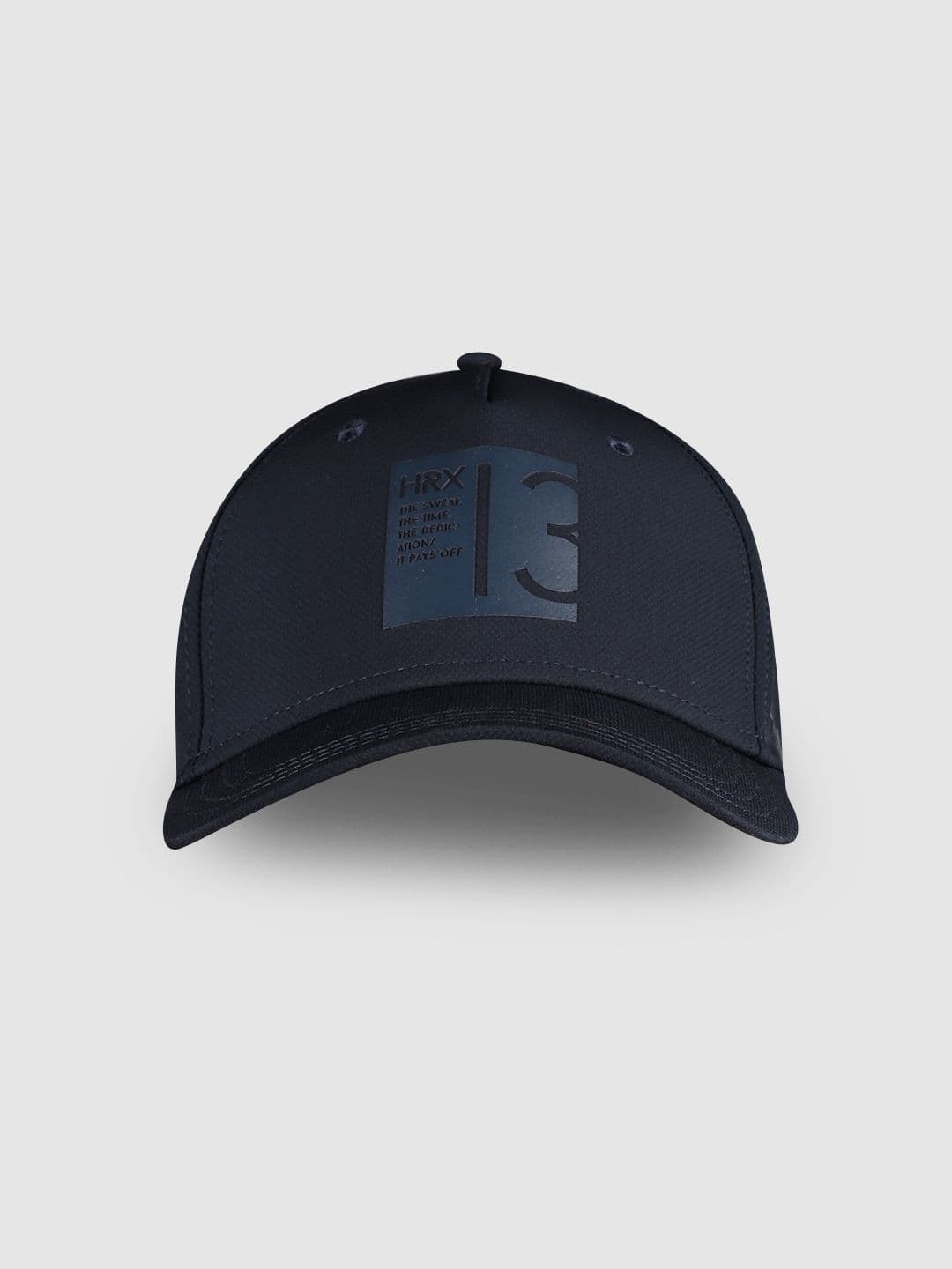 HRX by Hrithik Roshan Men Blue Solid Training UV Guard, Flexible Fit & Dryfit Cap - view 1