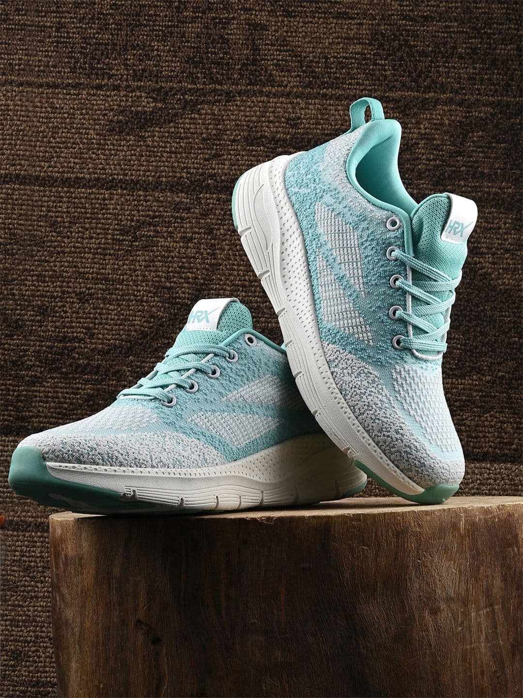 HRX by Hrithik Roshan Women Blue Flyknit Technology Running Shoes - view 1