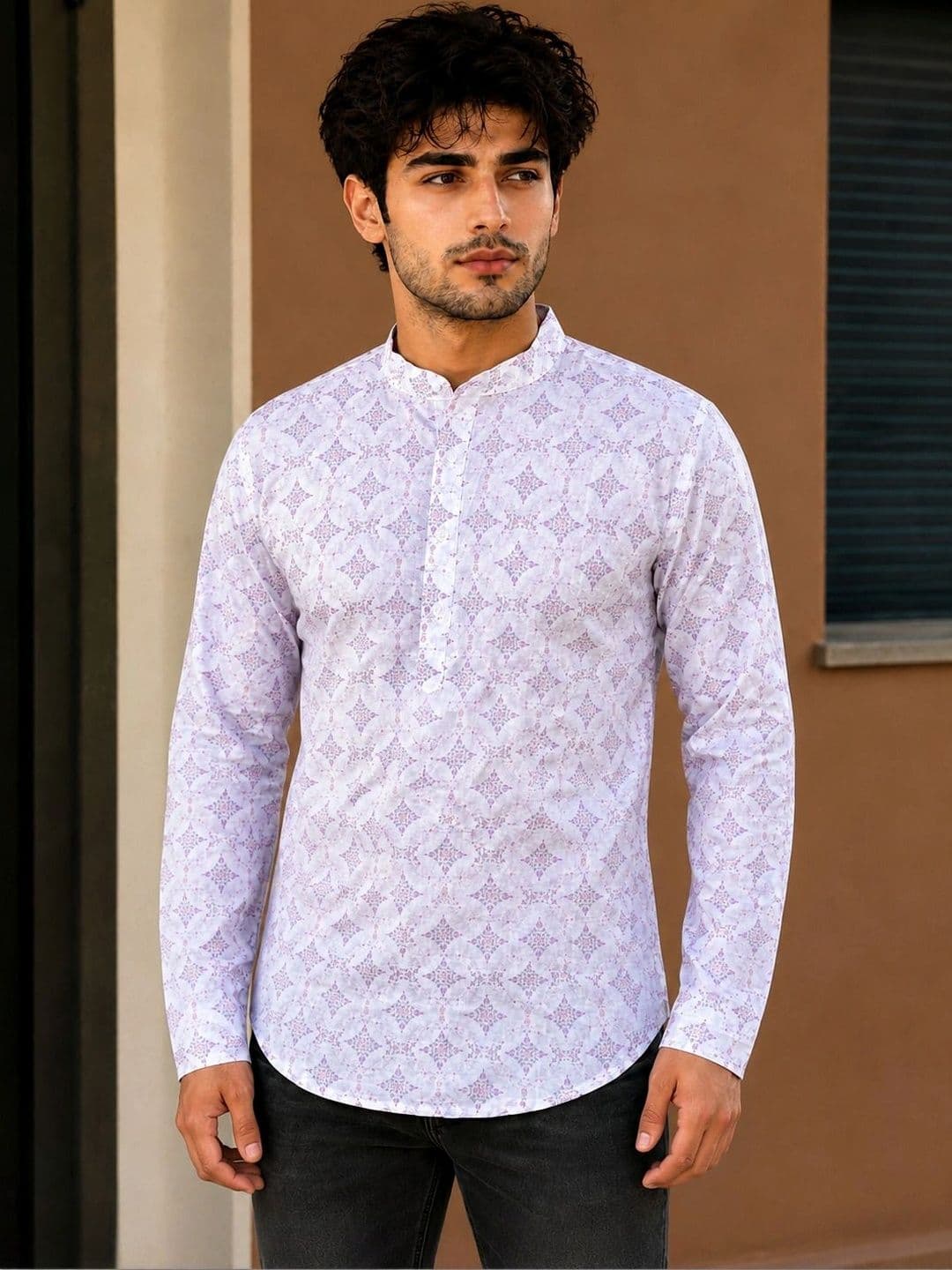 Moda Rapido Men Ethnic Motifs Printed Kurta - view 1
