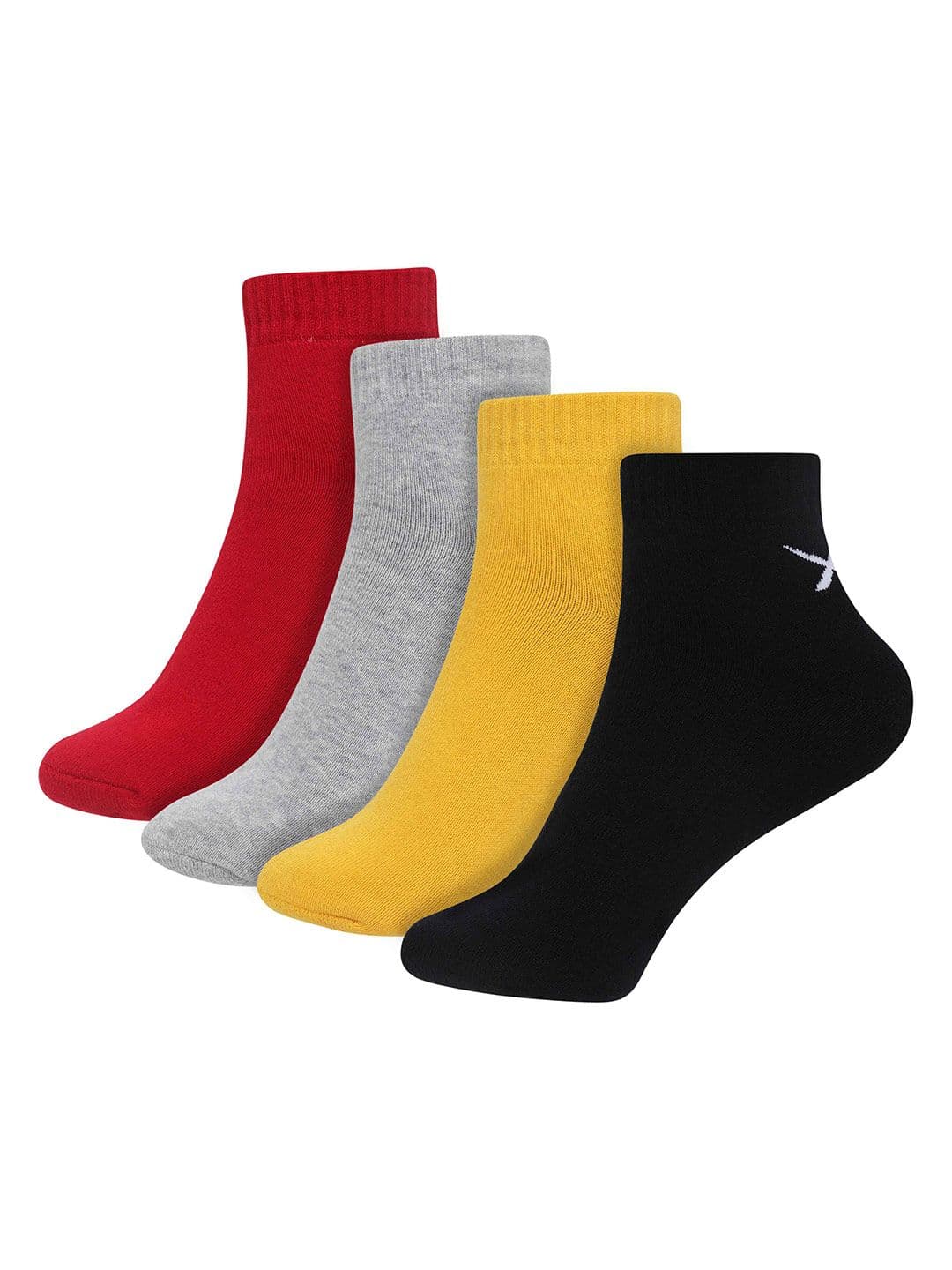 HRX by Hrithik Roshan Men Pack Of 4 Ankle Length Socks - view 1