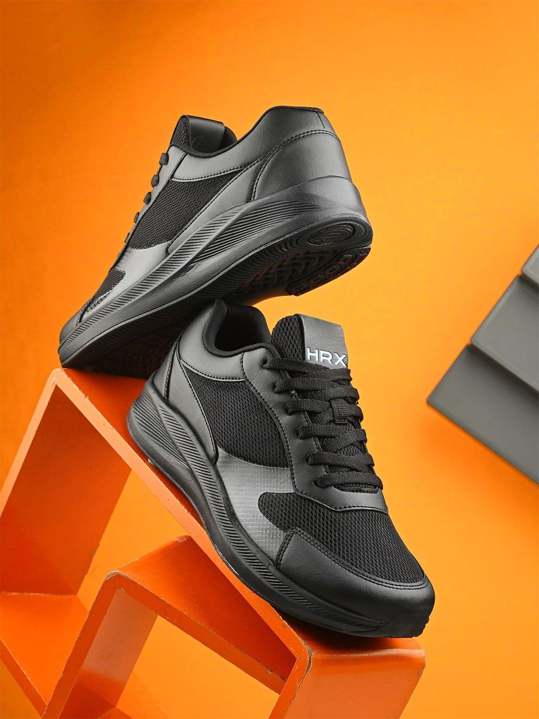 HRX by Hrithik Roshan Men Mesh Running Non-Marking Shoes - view 1
