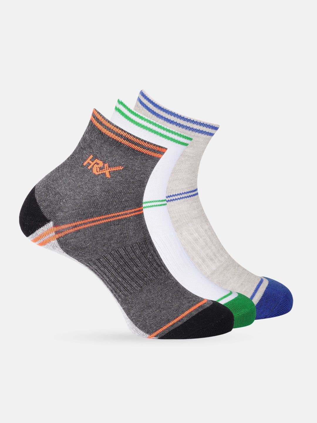 HRX by Hrithik Roshan Men Pack of 3 Above Ankle Socks - view 1