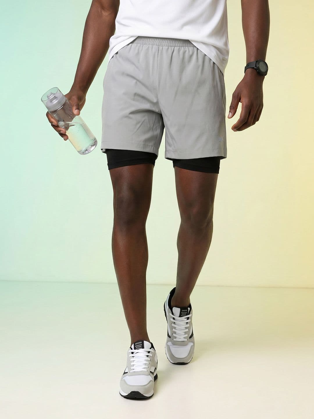 HRX by Hrithik Roshan Men Rapid-Dry Training Shorts - view 1