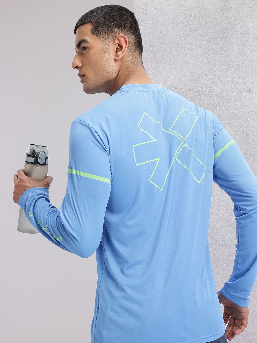 HRX by Hrithik Roshan Printed Rapid-Dry Running T-shirt - view 1
