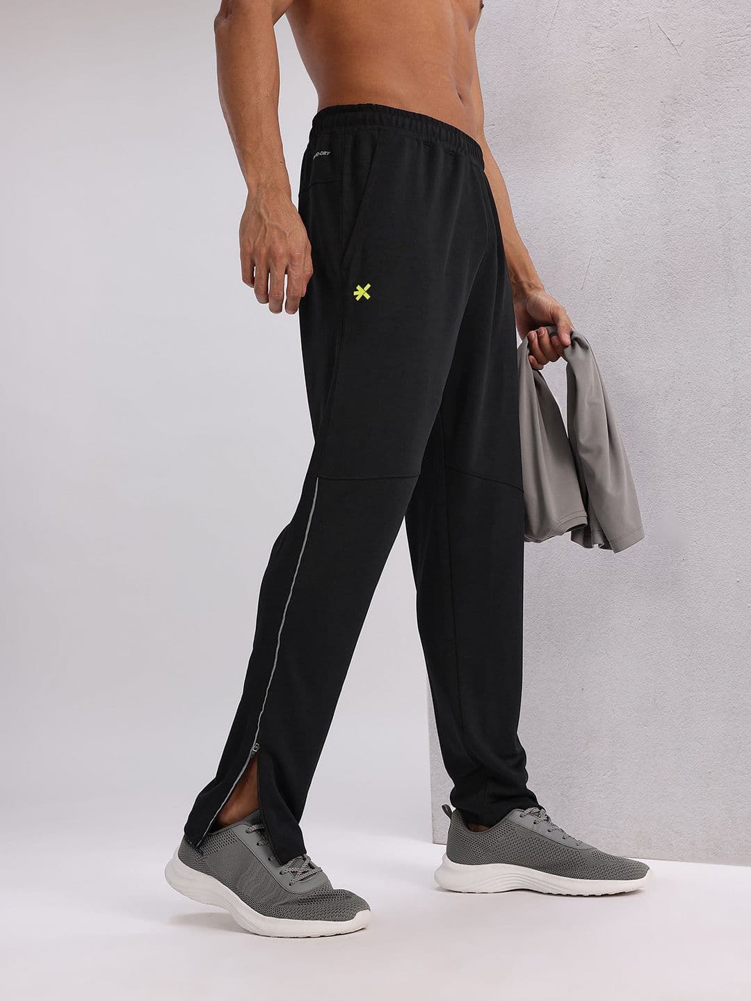 HRX by Hrithik Roshan Men Rapid Dry Running Track Pants - view 1