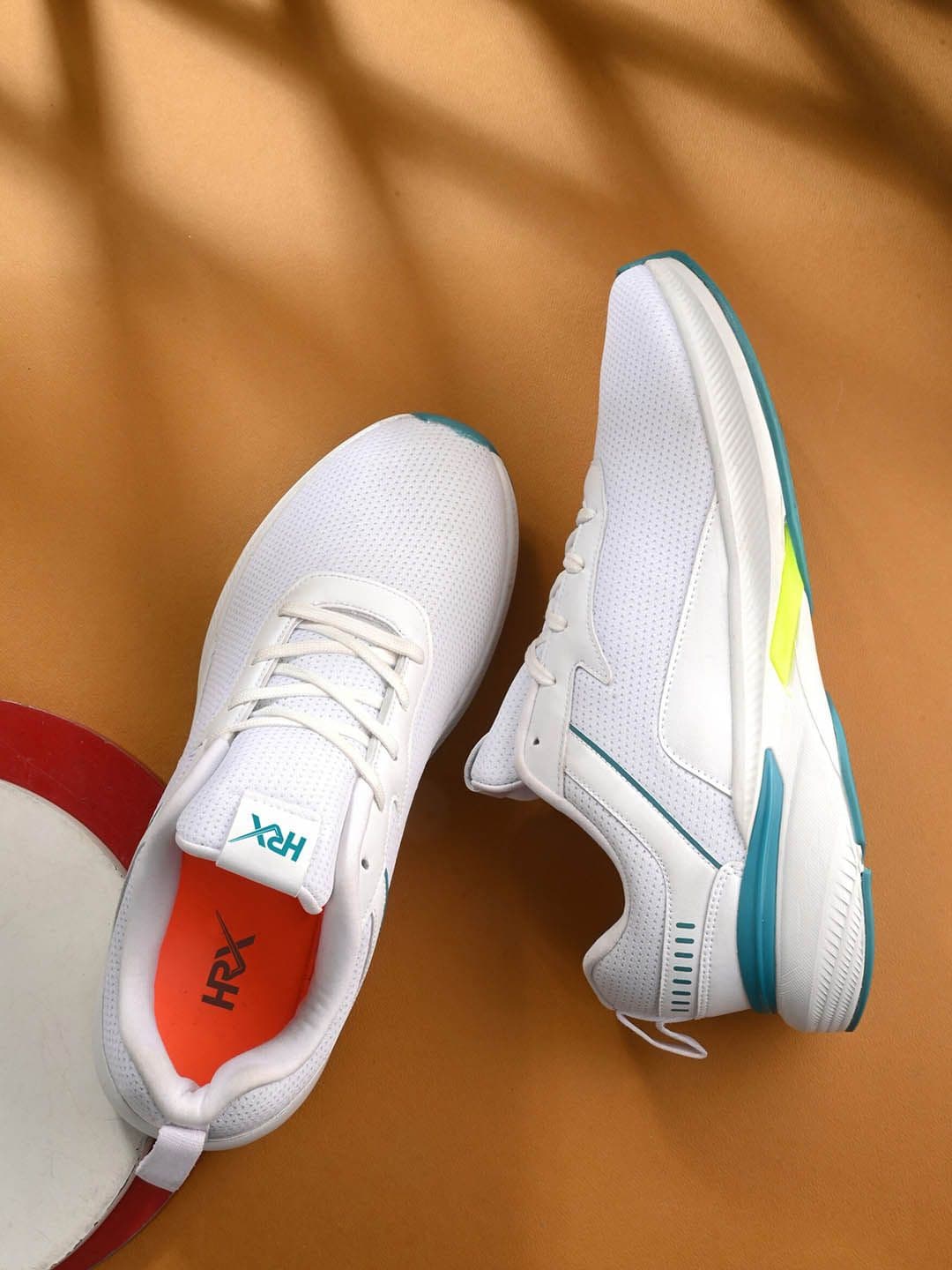 HRX by Hrithik Roshan Men White Lace-Up Running Shoes - view 1