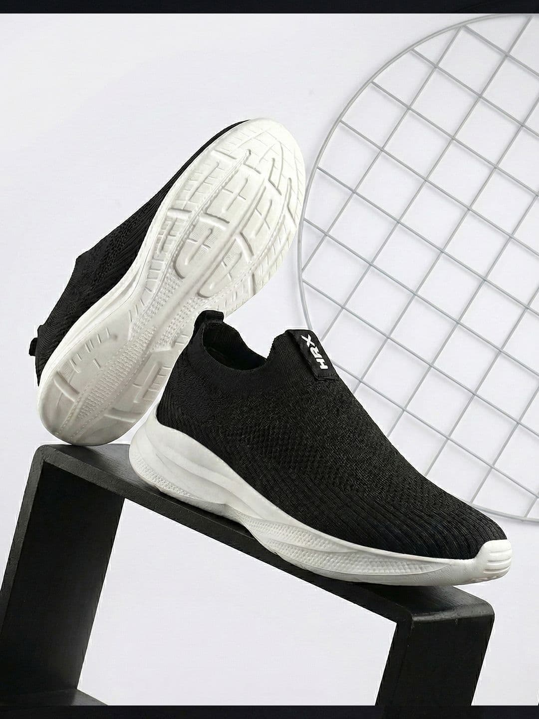 HRX by Hrithik Roshan Men Textile Running Shoes - view 1