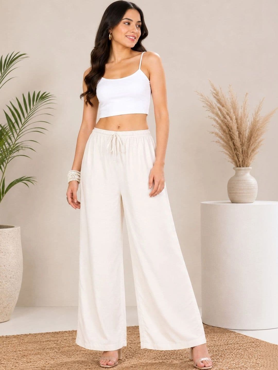 Moda Rapido X Gracit Women Knitted Ethnic Palazzos - view 1