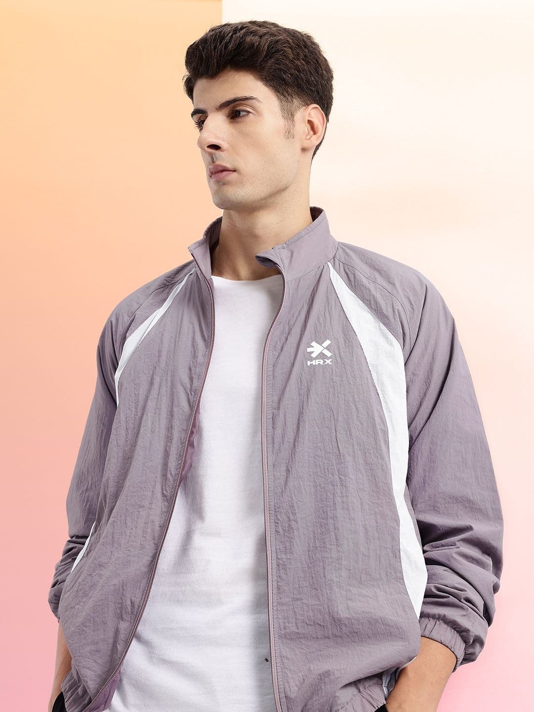 HRX by Hrithik Roshan Colourblocked Bomber Lifestyle Jacket - view 1