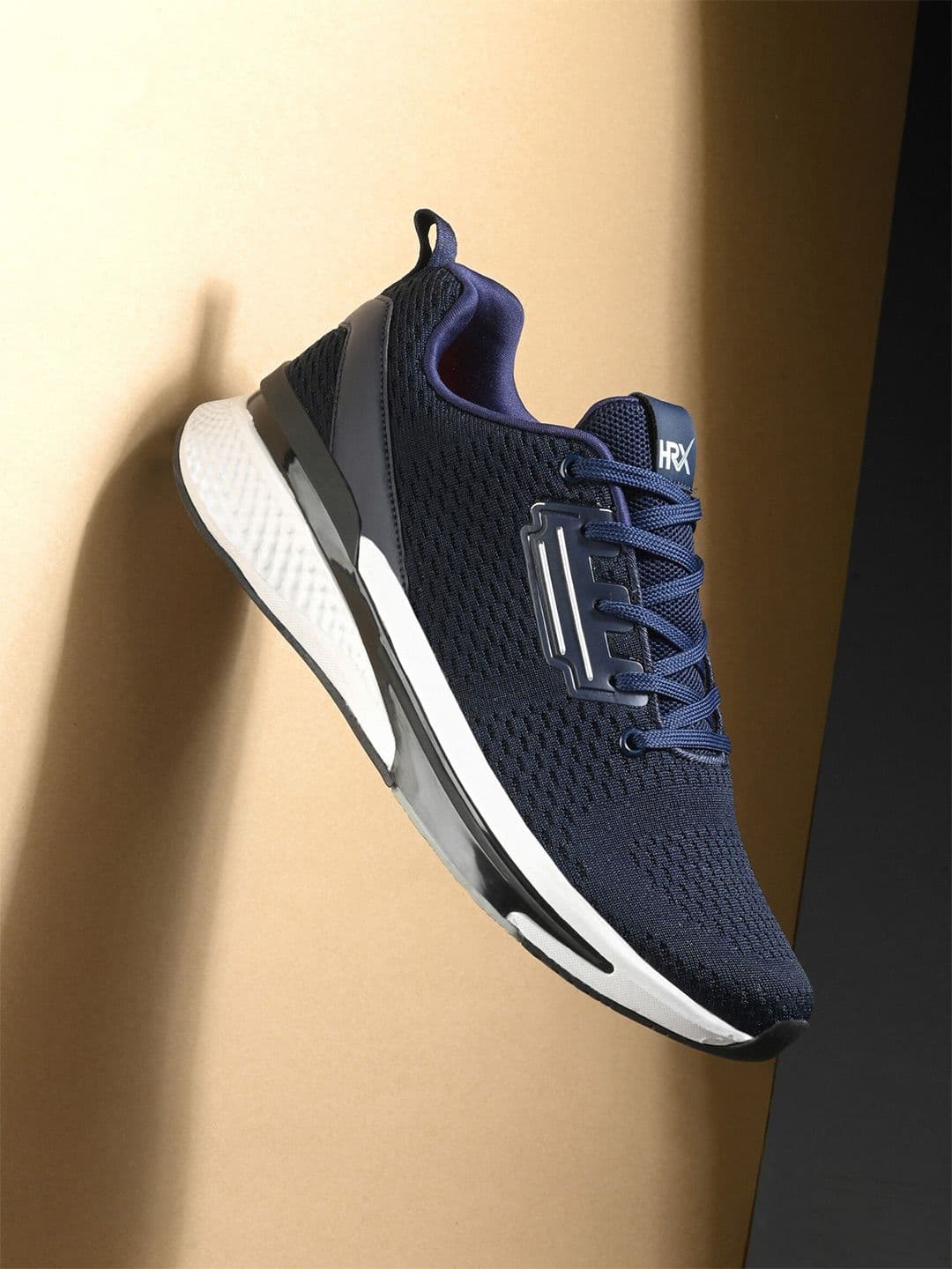 HRX by Hrithik Roshan Men Navy Blue Mesh Running Shoes - view 1