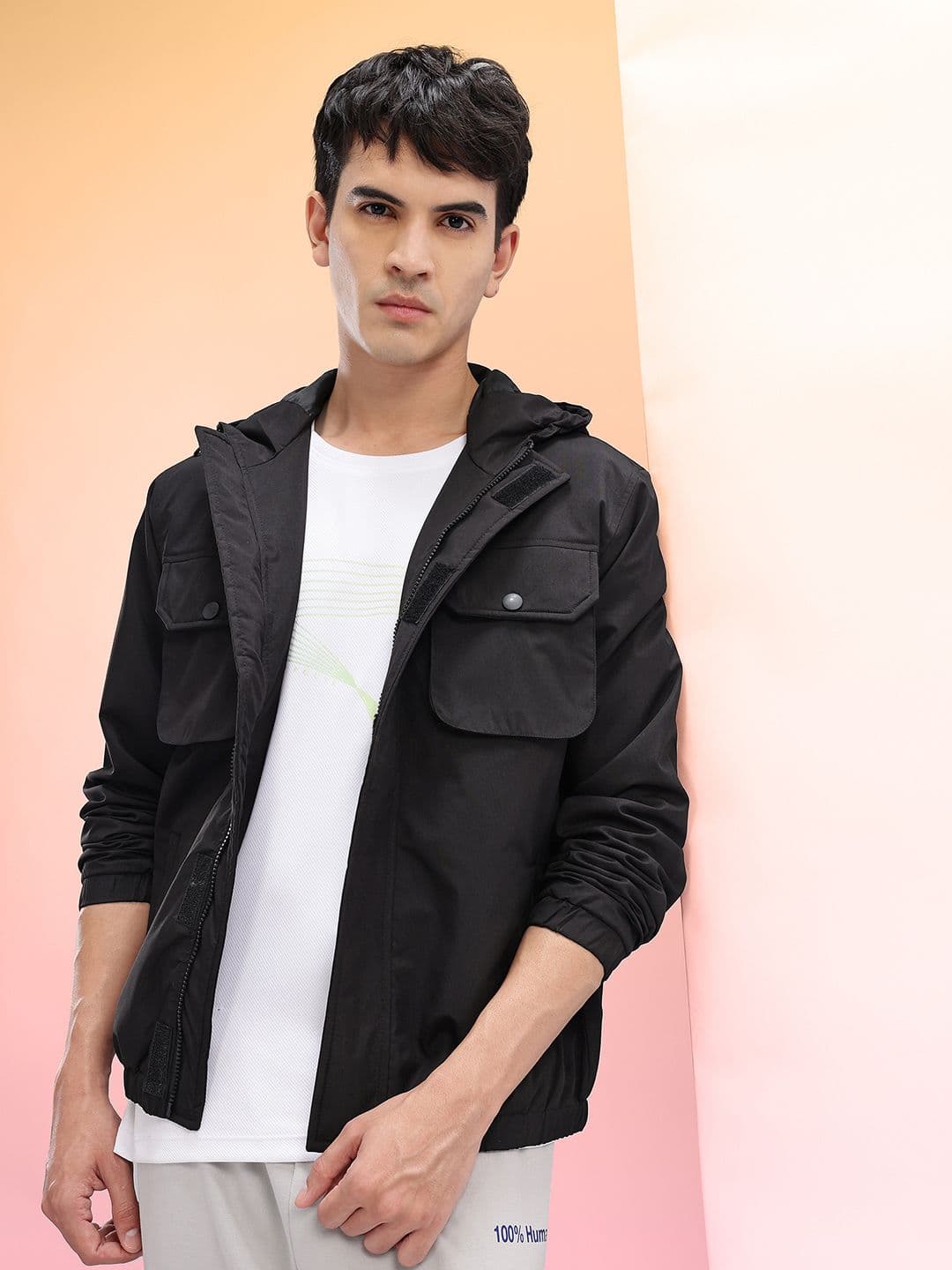HRX by Hrithik Roshan Hooded Lifestyle Jacket - view 1