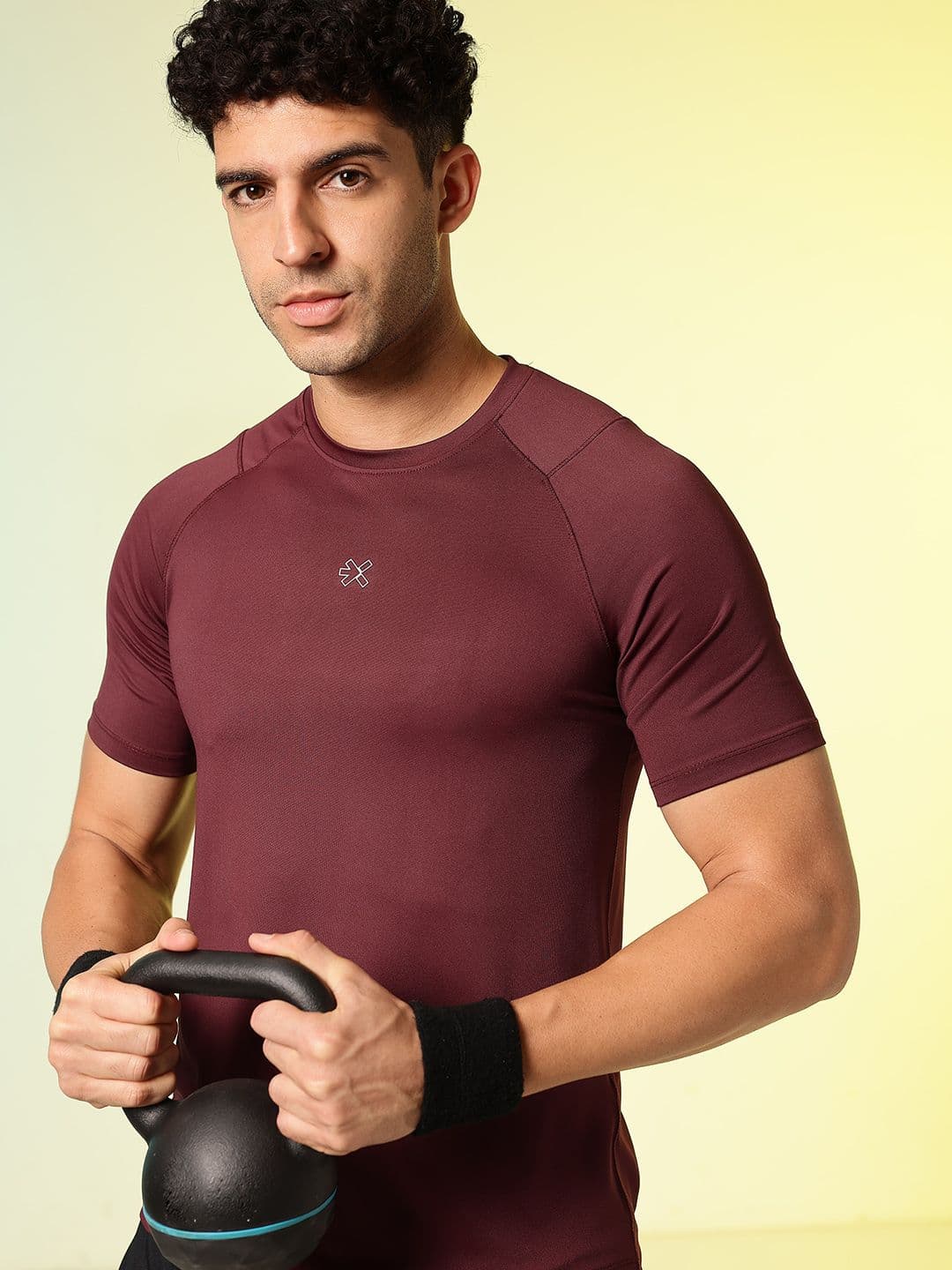 HRX by Hrithik Roshan Slim Fit Rapid-Dry Training T-shirt - view 1