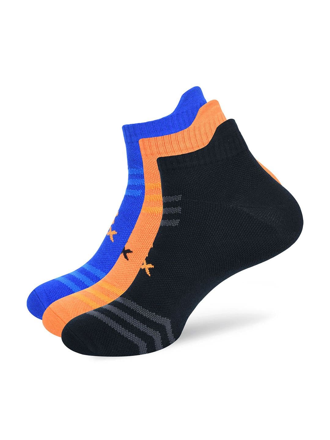 HRX by Hrithik Roshan Men Pack Of 3 Ankle-Length Socks - view 1