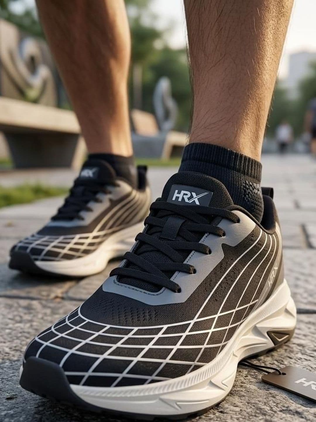 HRX by Hrithik Roshan Men Mesh Running Shoes - view 1