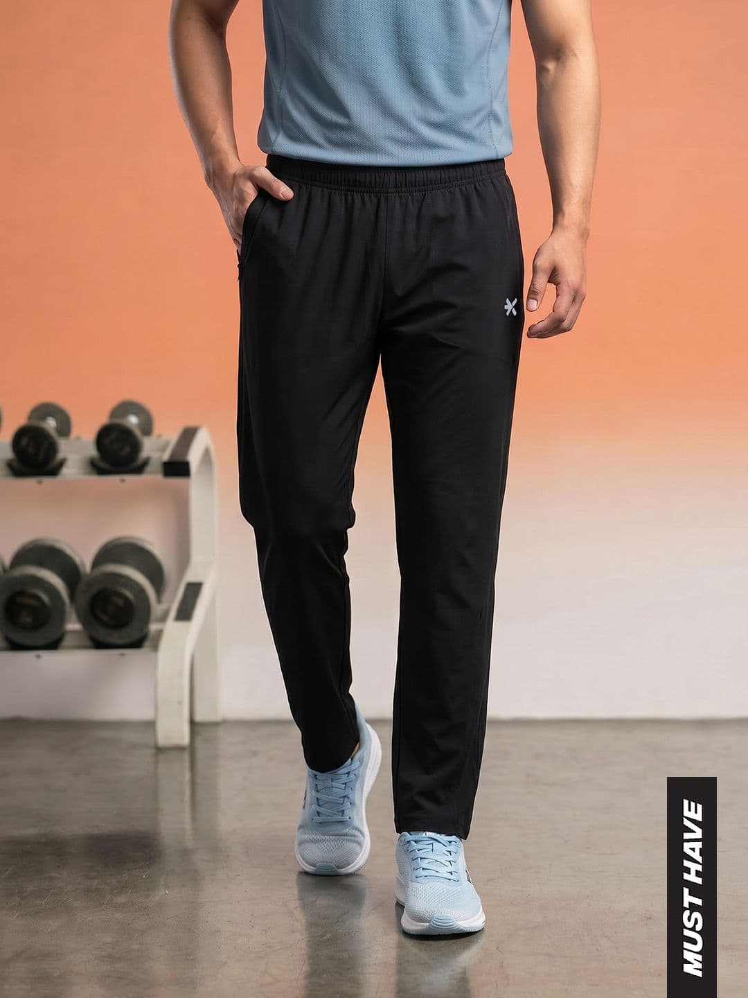 HRX by Hrithik Roshan Men Rapid-Dry Training Track Pants - view 1